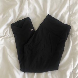 cropped mesh lululemon leggings